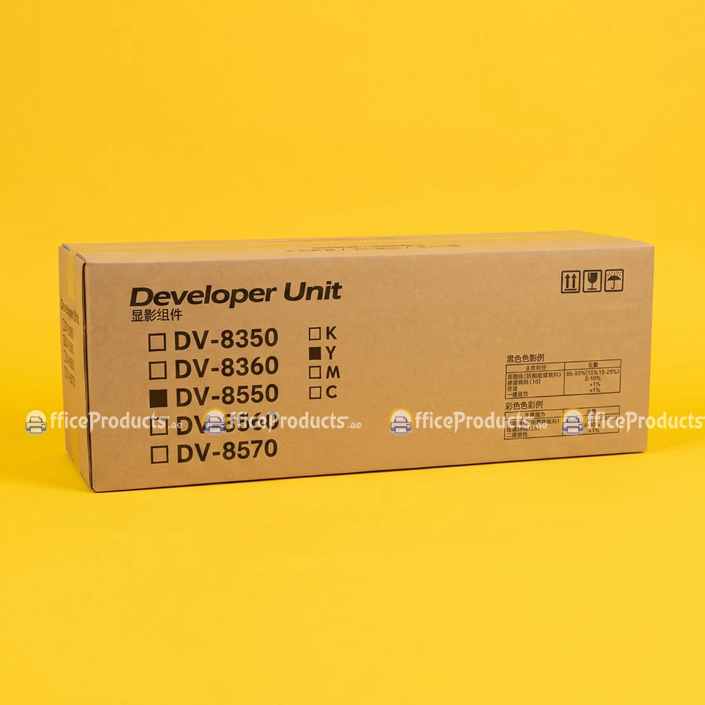 Kyocera DV-8550Y Yellow Developer Unit | Genuine Developer Unit for TASKalfa Series