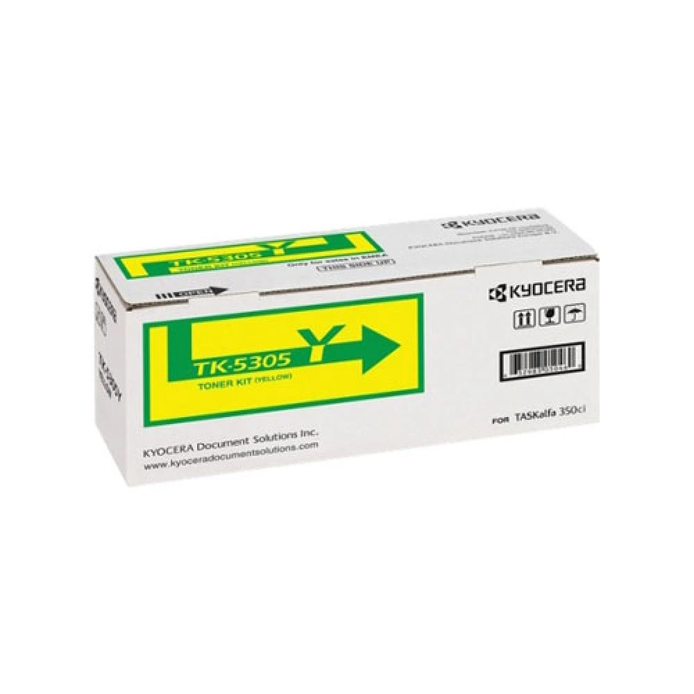 Kyocera TK-5305 CMYK Toner Cartridge Set –High Yield 12000 Pages  –  TASKalfa 350ci/351ci, High-Quality, Genuine Original