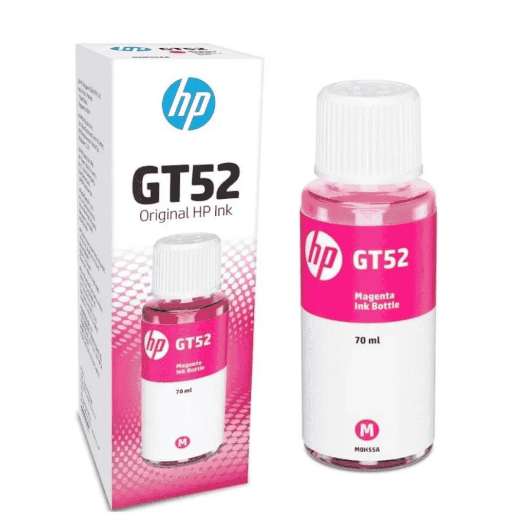HP GT52 Magenta Original Ink Bottle 70ml – M0H55AE | Original HP Ink