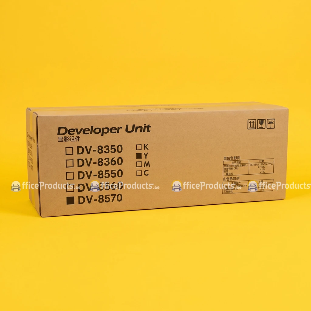 Kyocera DV-8570Y Yellow Developer Unit | Genuine Developer Unit for TASKalfa Series